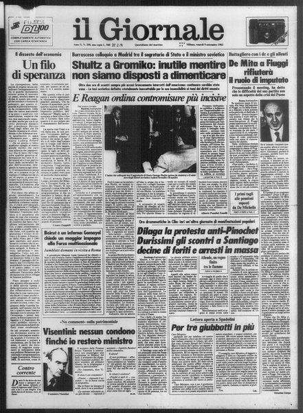 Il giornale : quotidiano del mattino